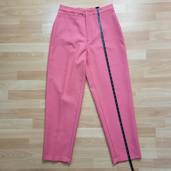 Vintage 80s Levi Strauss Bend Over Pants Women's Pink High Rise | Size: 12P - Picture 3 of 12